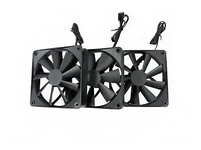 PACK FAN NZXT 3 X RF-Q12CR-B1 RIFLE BEARING BLACK